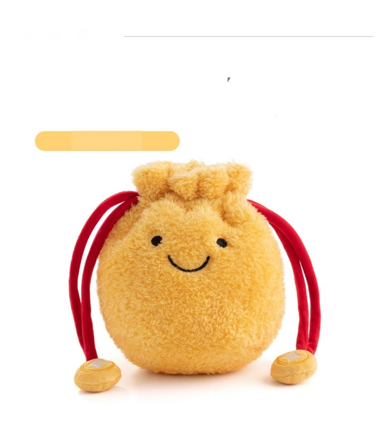 Money Bag Plush Pouch