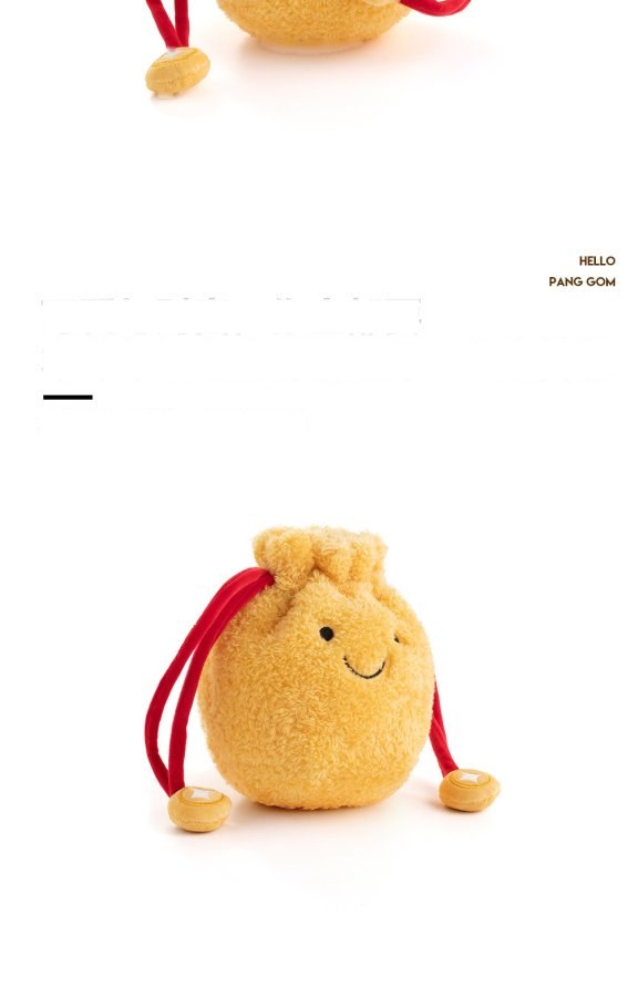 Money Bag Plush Pouch
