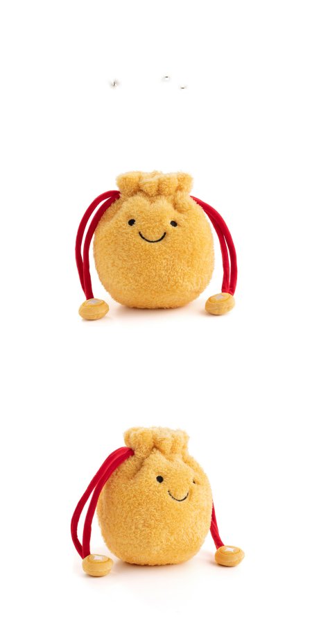 Money Bag Plush Pouch