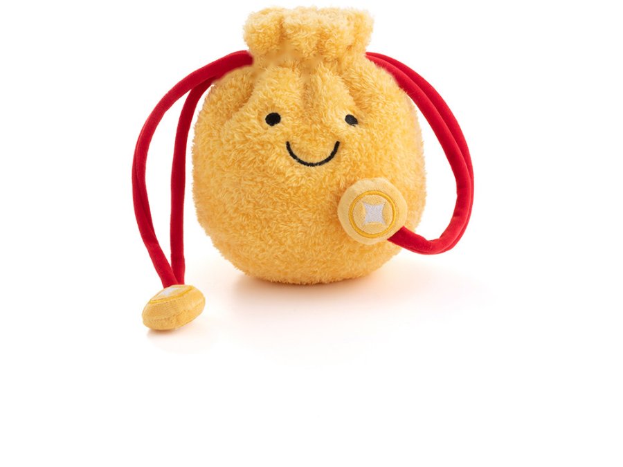Money Bag Plush Pouch