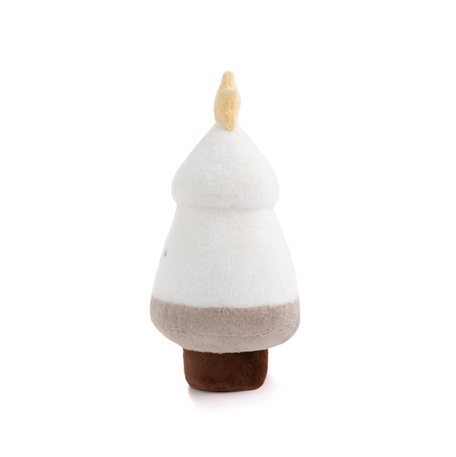 Snowy Christmas Tree & Star Plush Toy