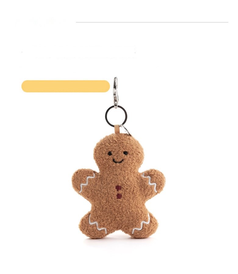 Gingerbread Man Plush Charm