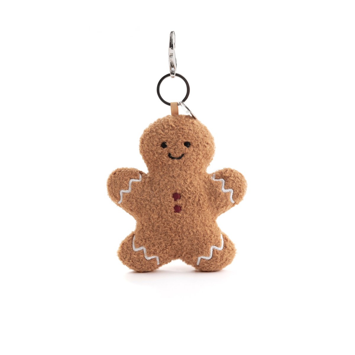 Gingerbread Man Plush Charm