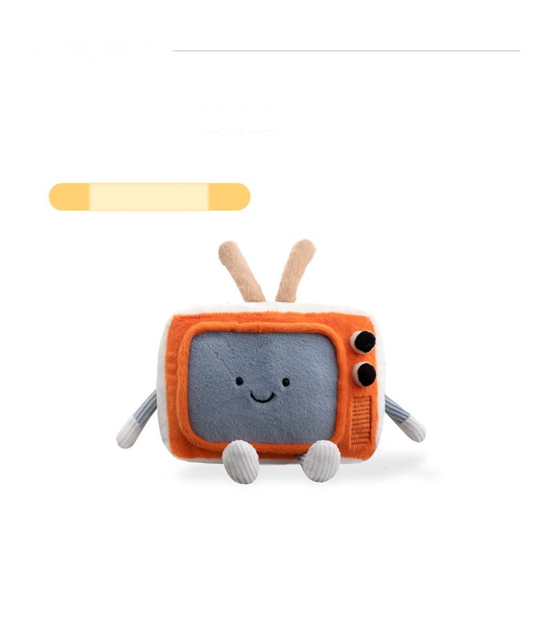 Retro TV Plush Toy