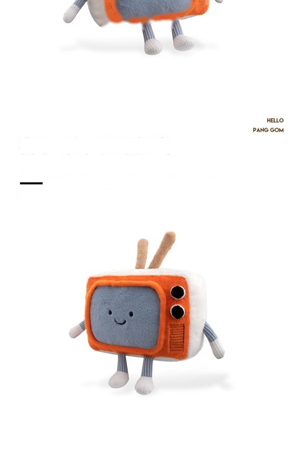 Retro TV Plush Toy