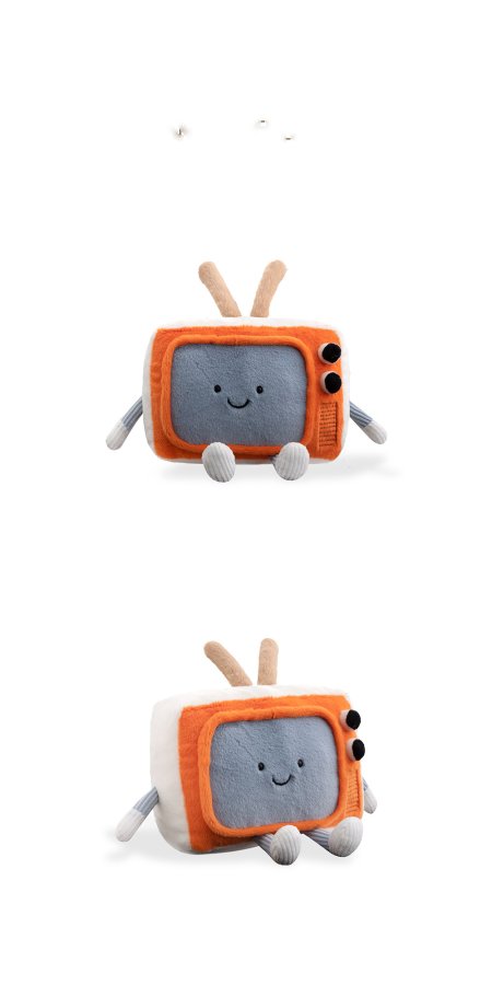 Retro TV Plush Toy