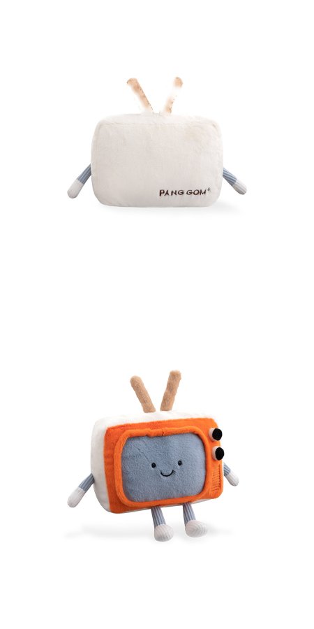 Retro TV Plush Toy