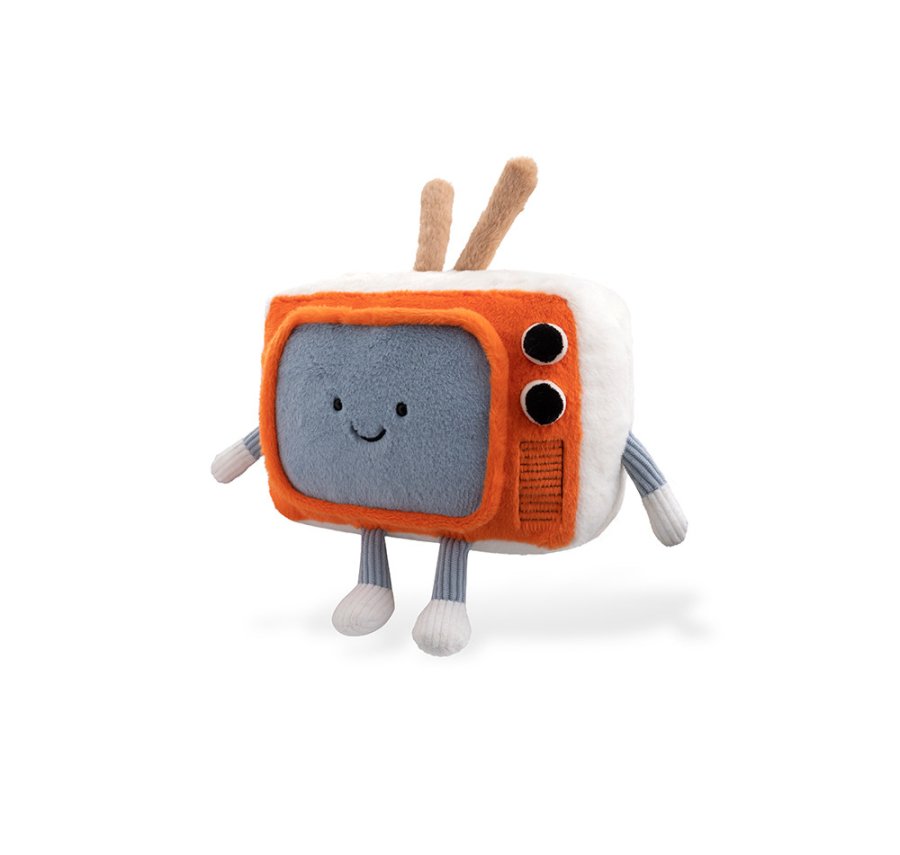 Retro TV Plush Toy