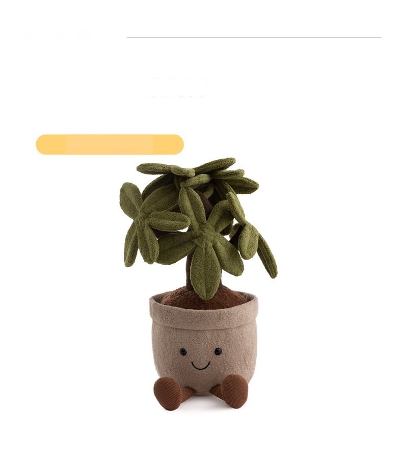 Money Tree Pot Plush