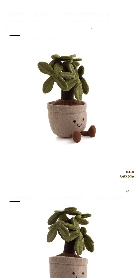Money Tree Pot Plush