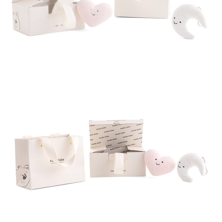 Moon & Heart Plush Gift Box