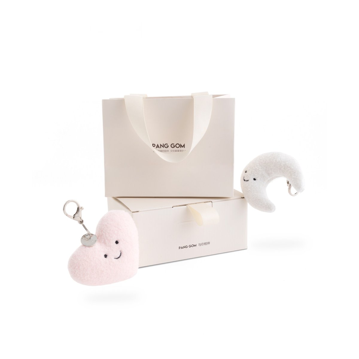 Moon & Heart Plush Gift Box
