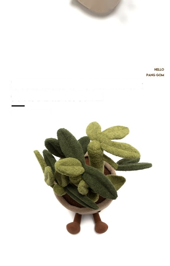 Lucky Bamboo Pot Plush