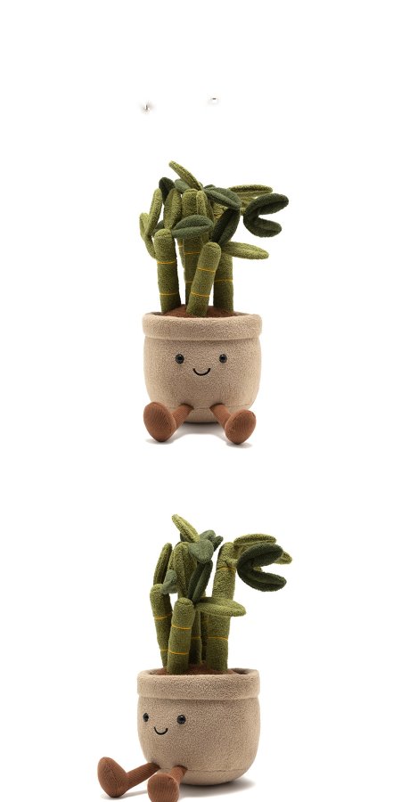 Lucky Bamboo Pot Plush