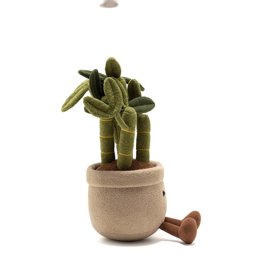 Lucky Bamboo Pot Plush