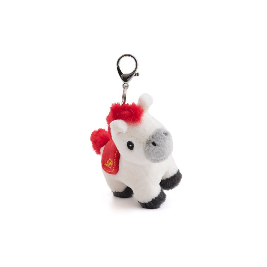 Little Red Horse Plush Charm
