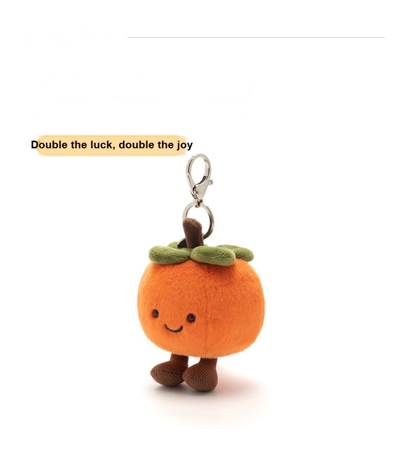 Persimmon Plush Charm