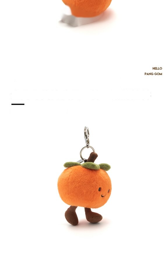 Persimmon Plush Charm