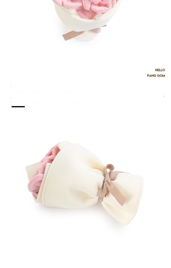 Handheld Rose Bouquet Plush