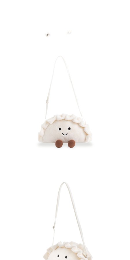 Dumpling Plush Crossbody Phone Bag