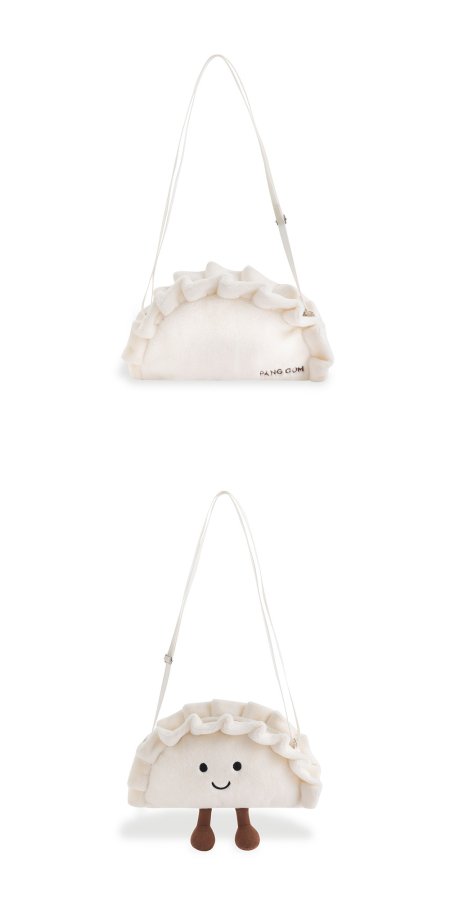 Dumpling Plush Crossbody Phone Bag