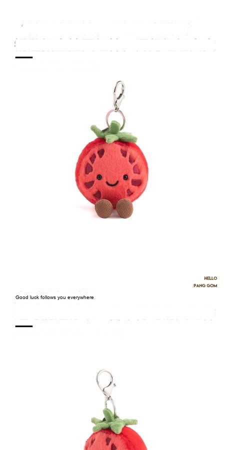 Tomato Plush Charm