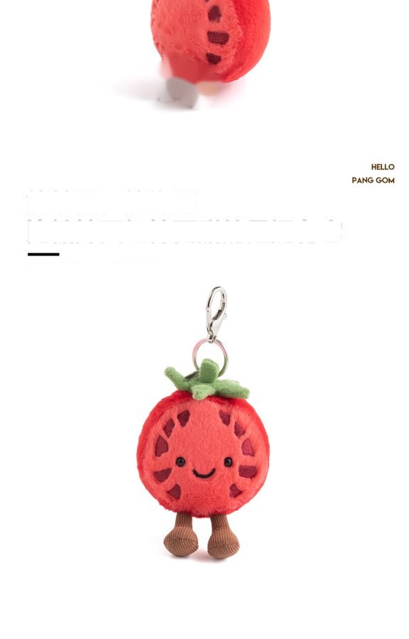 Tomato Plush Charm