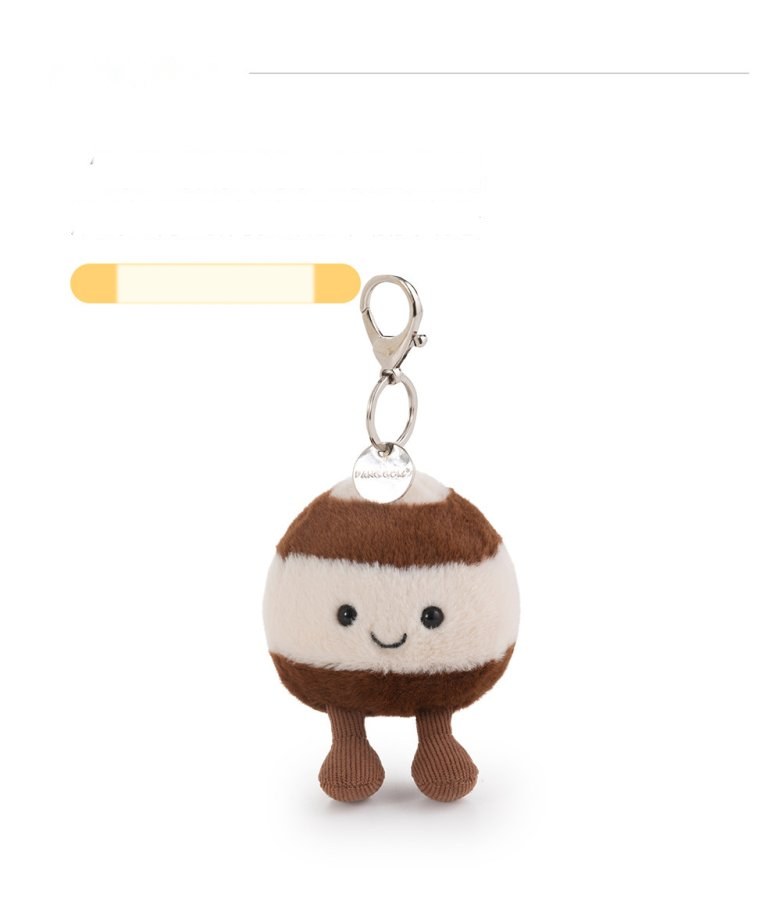 Happy Chestnut Plush Charm