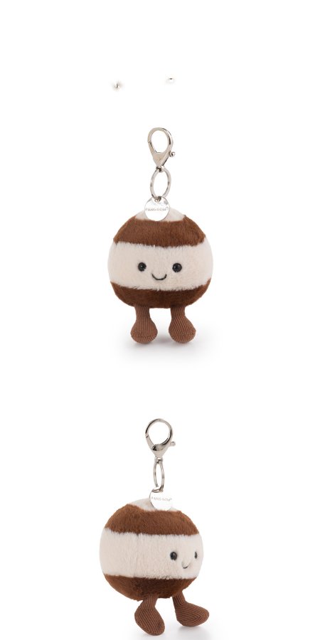 Happy Chestnut Plush Charm