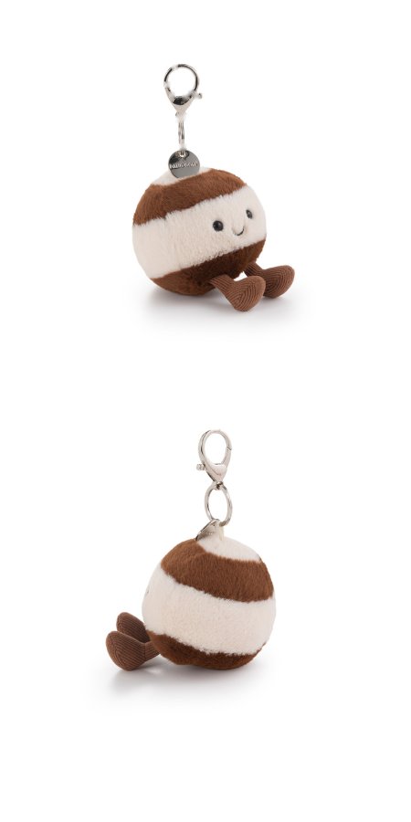 Happy Chestnut Plush Charm