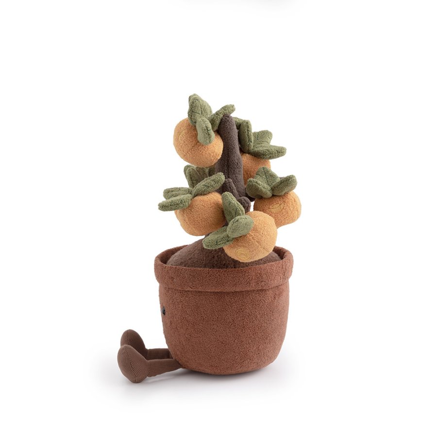 Lucky Orange Tree Pot Plush