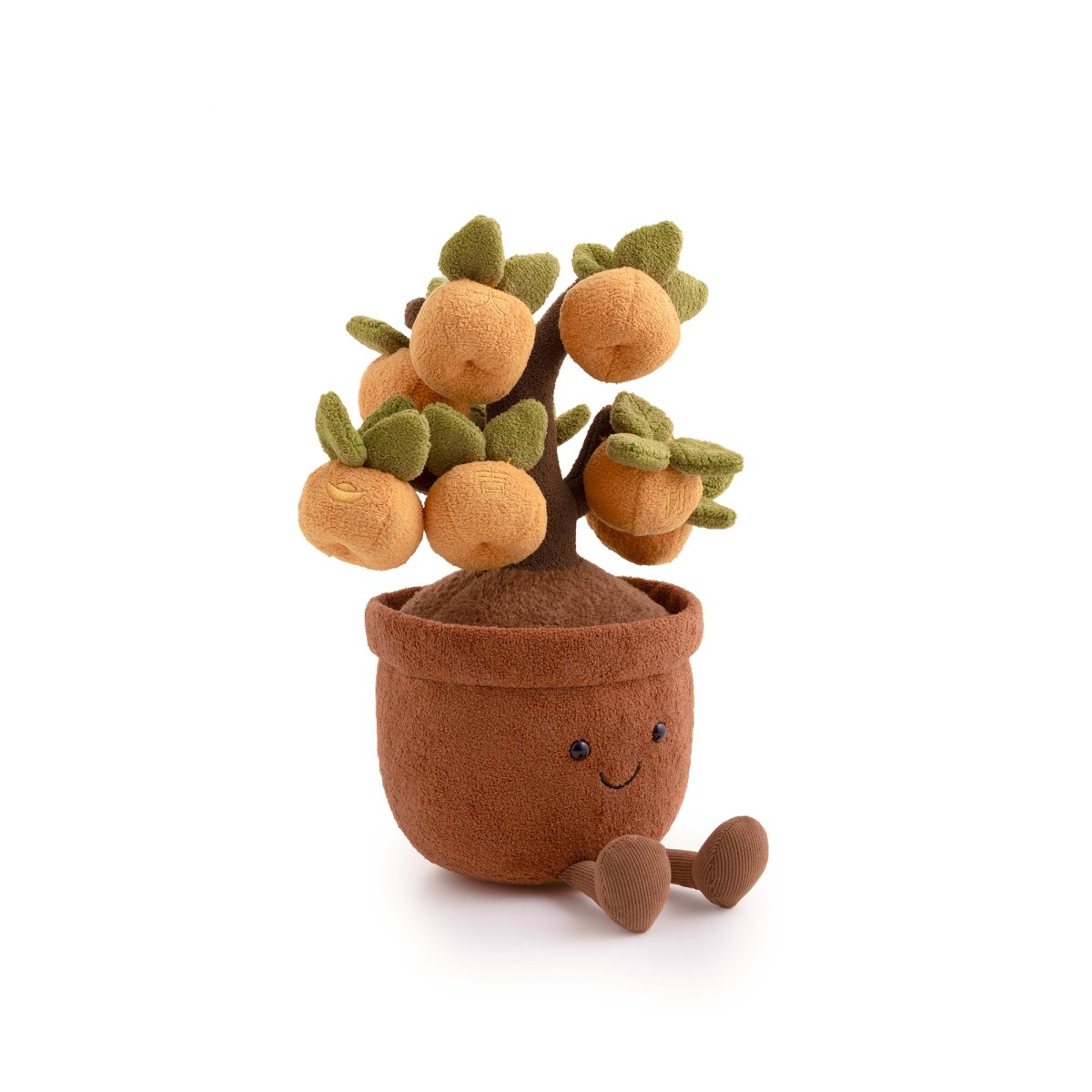 Lucky Orange Tree Pot Plush