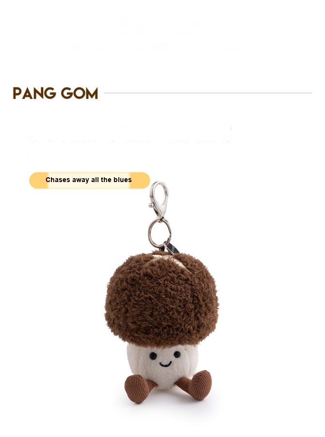 Mushroom Plush Charm