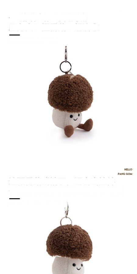 Mushroom Plush Charm