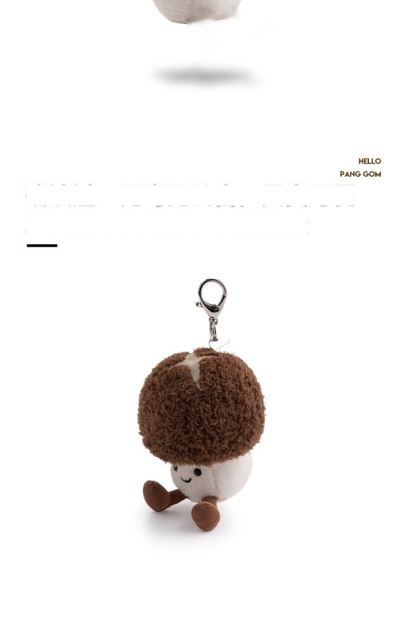 Mushroom Plush Charm