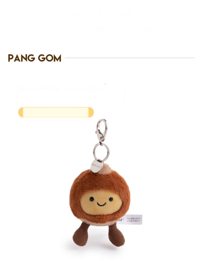 Roasted Chestnut Plush Charm