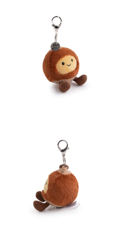Roasted Chestnut Plush Charm