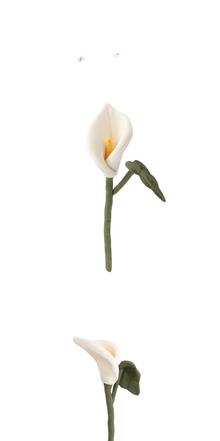 White Calla Lily Plush