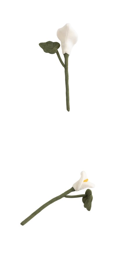 White Calla Lily Plush