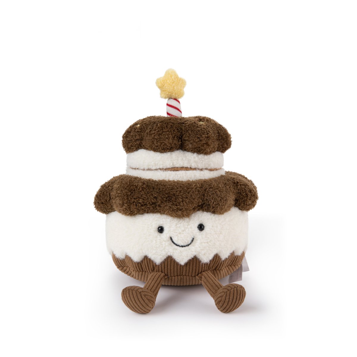 Smiley Cocoa Cake Plush Toy