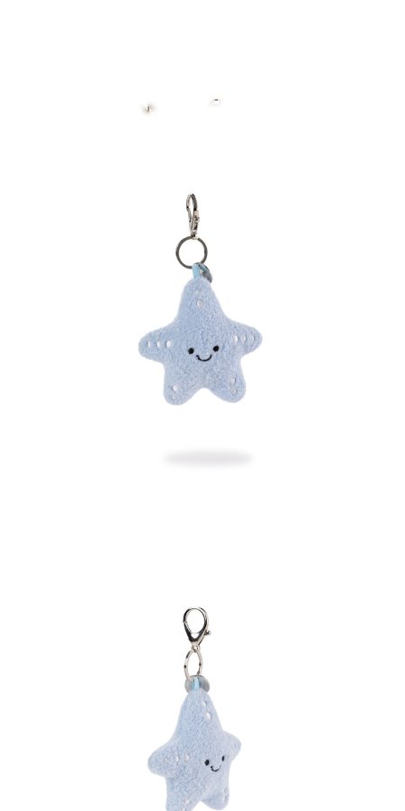 Blue Starfish Plush Charm