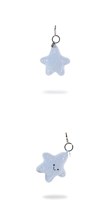 Blue Starfish Plush Charm