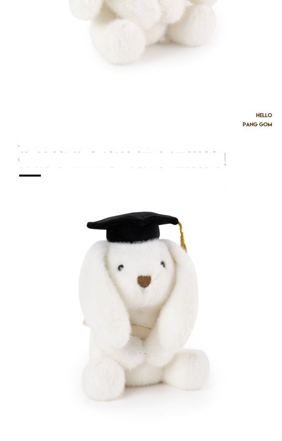 Graduation Miko Bunny Plush Toy