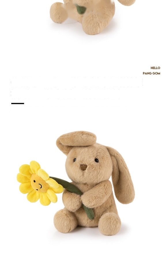 Sunflower Miko Bunny Plush