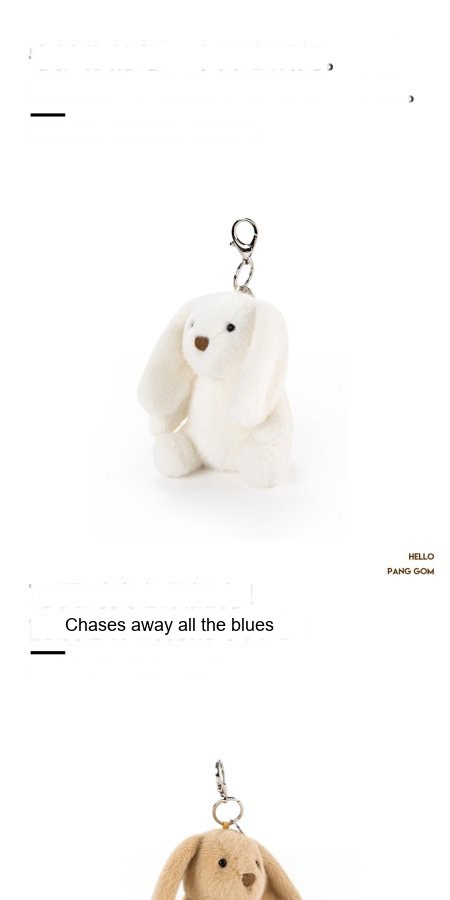 Miko Bunny Plush Charm