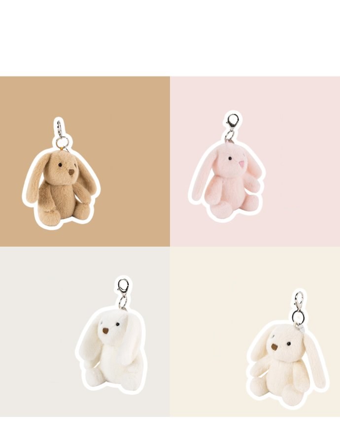 Miko Bunny Plush Charm