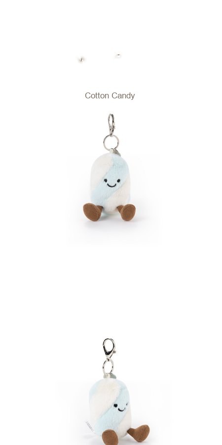 Marshmallow Plush Charm