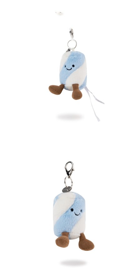Marshmallow Plush Charm