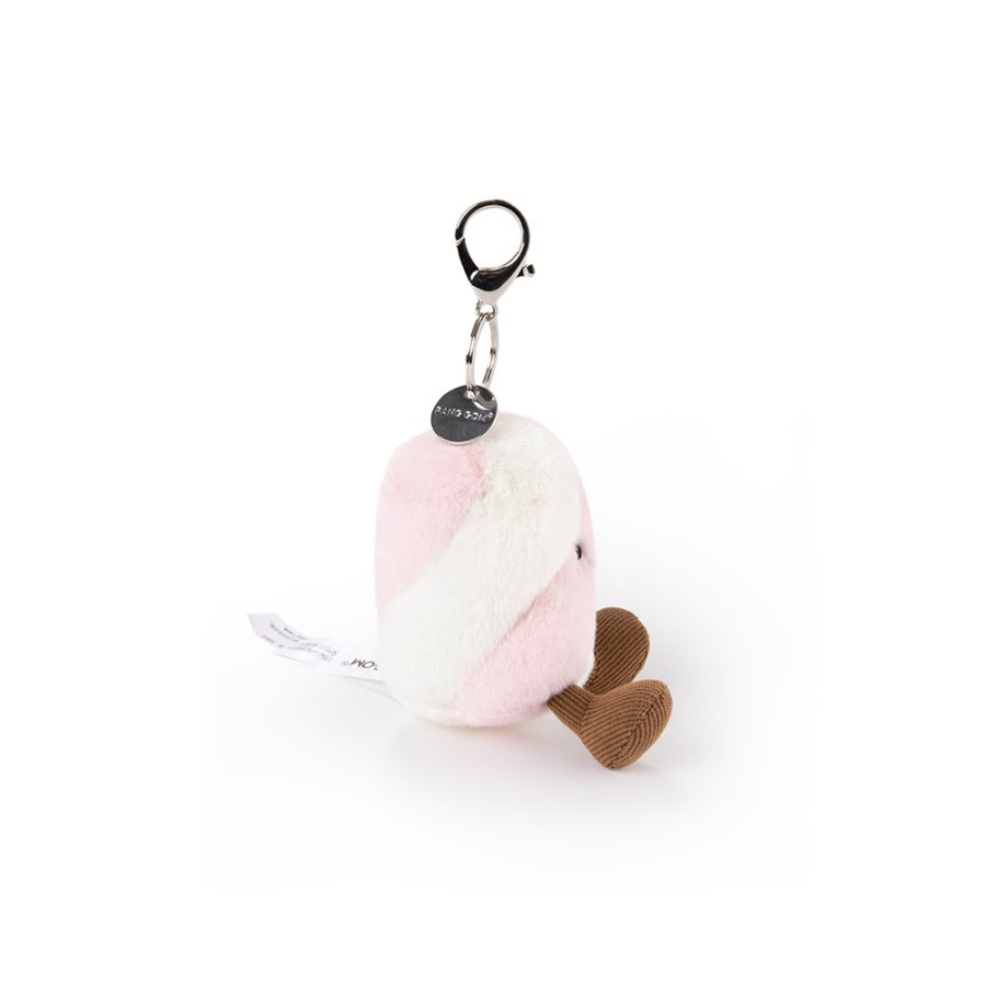 Marshmallow Plush Charm