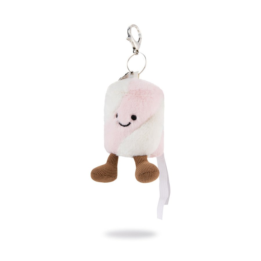 Marshmallow Plush Charm